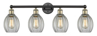 Innovations - 616-4W-BAB-G82 - Four Light Bath Vanity - Edison - Black Antique Brass