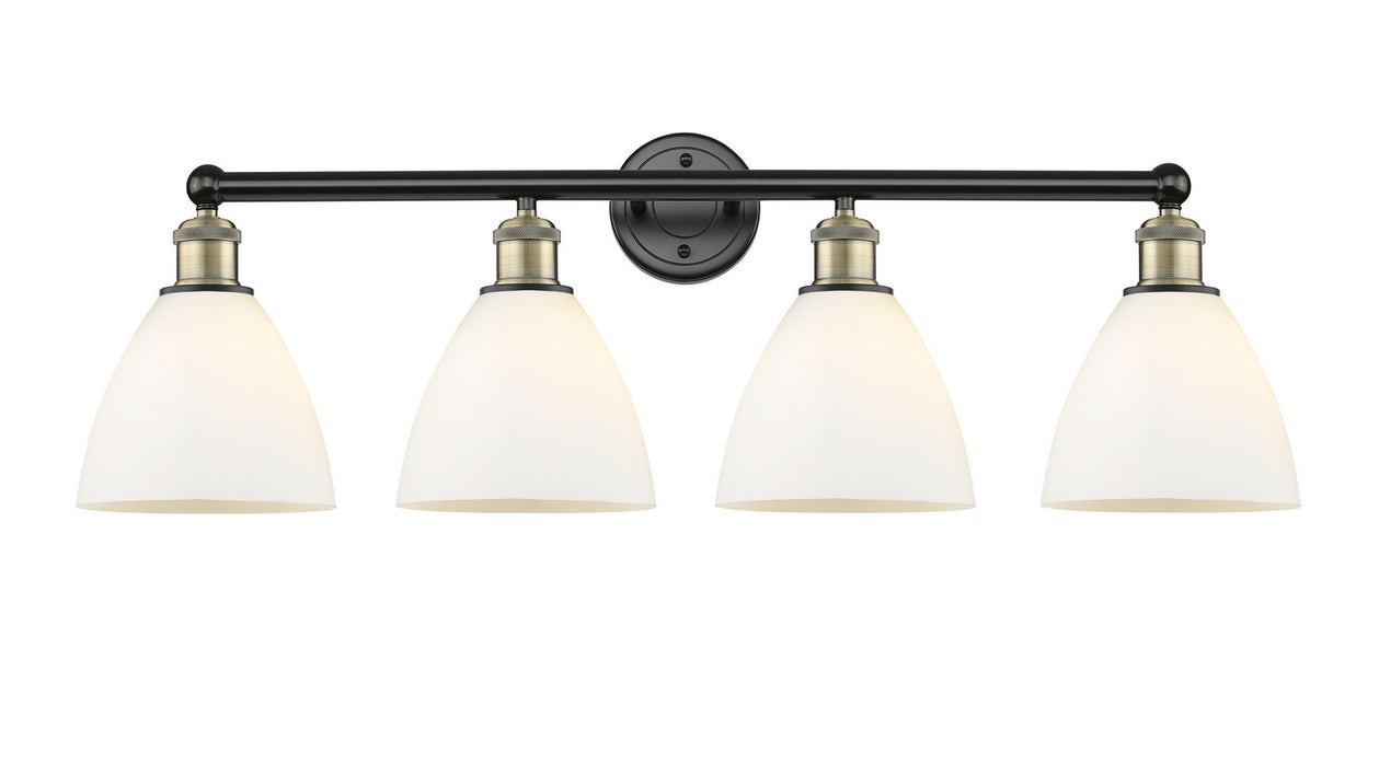 Innovations - 616-4W-BAB-GBD-751 - Four Light Bath Vanity - Edison - Black Antique Brass