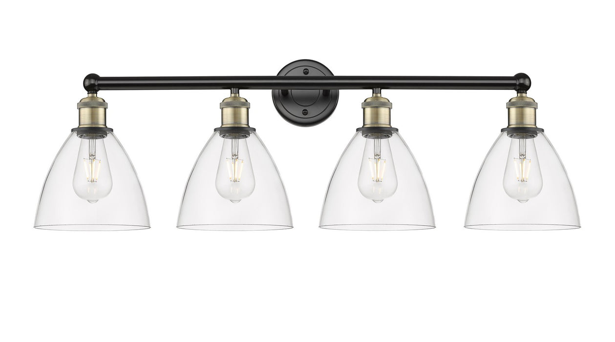 Innovations - 616-4W-BAB-GBD-752 - Four Light Bath Vanity - Edison - Black Antique Brass