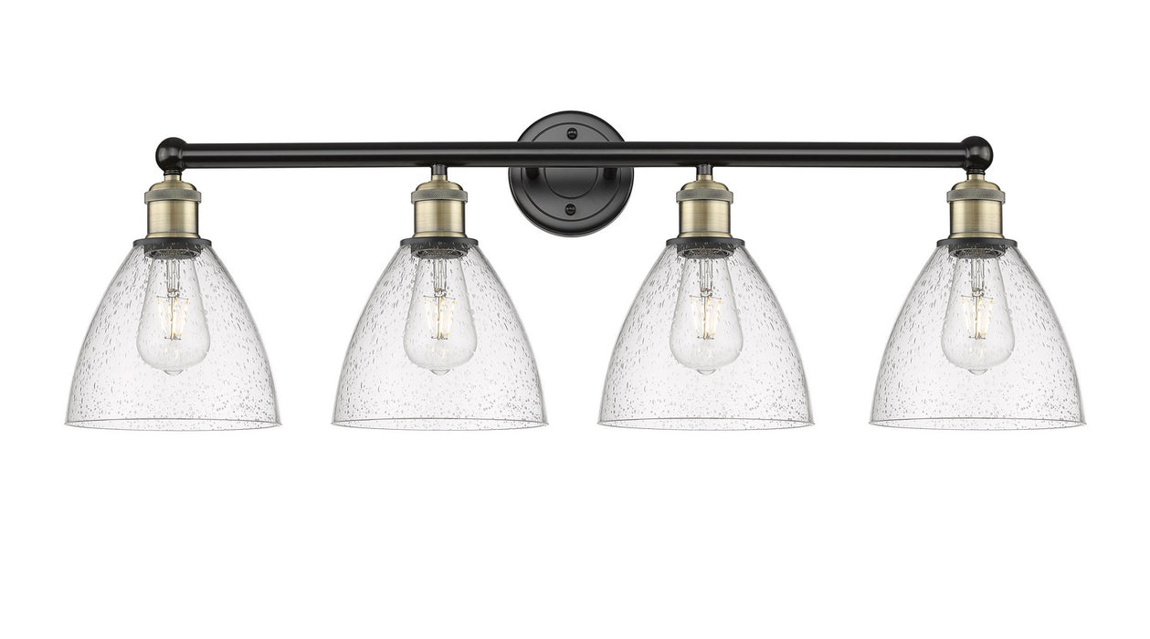 Innovations - 616-4W-BAB-GBD-754 - Four Light Bath Vanity - Edison - Black Antique Brass