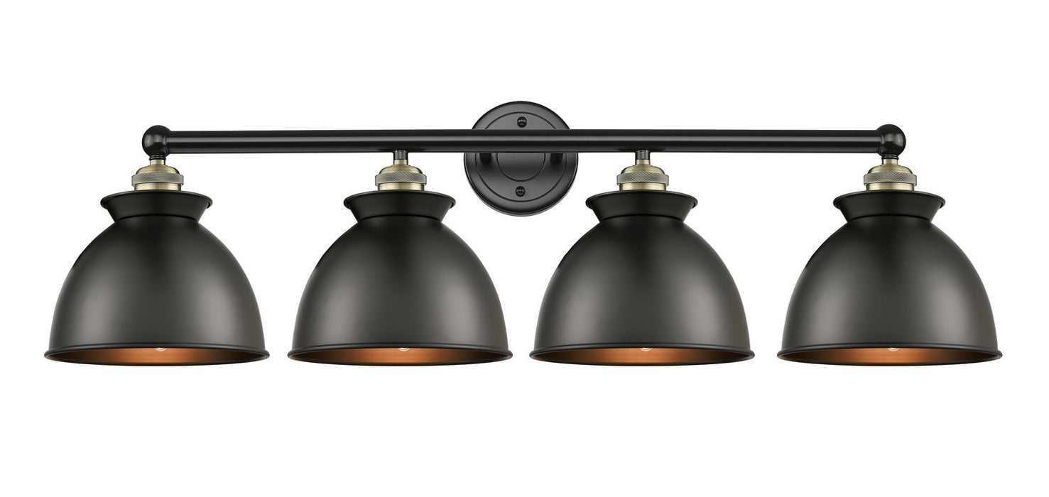 Innovations - 616-4W-BAB-M14-BK - Four Light Bath Vanity - Edison - Black Antique Brass