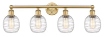 Innovations - 616-4W-BB-G1013 - Four Light Bath Vanity - Edison - Brushed Brass