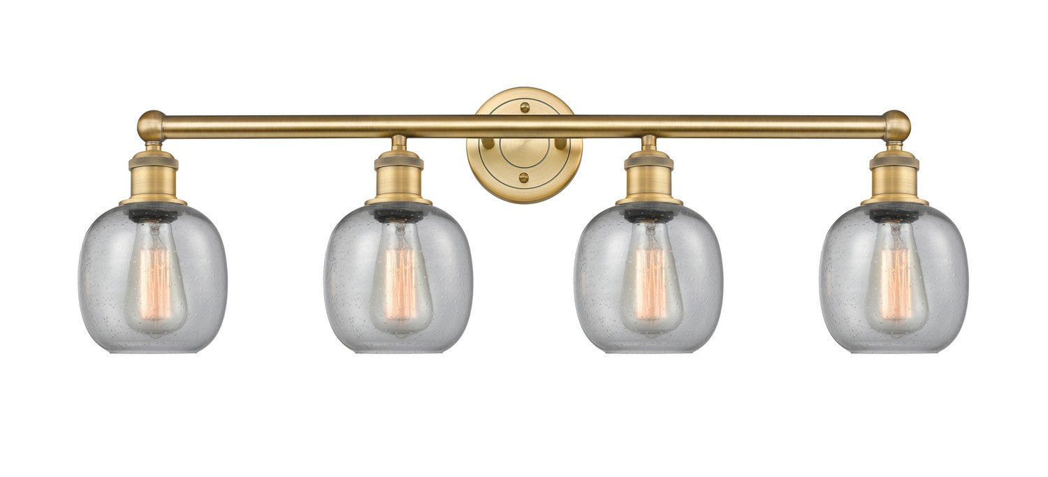 Innovations - 616-4W-BB-G104 - Four Light Bath Vanity - Edison - Brushed Brass