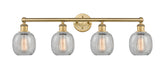 Innovations - 616-4W-BB-G105 - Four Light Bath Vanity - Edison - Brushed Brass