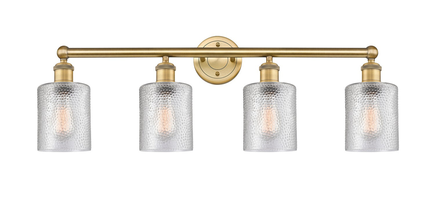 Innovations - 616-4W-BB-G112 - Four Light Bath Vanity - Edison - Brushed Brass