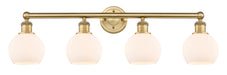 Innovations - 616-4W-BB-G121-6 - Four Light Bath Vanity - Edison - Brushed Brass