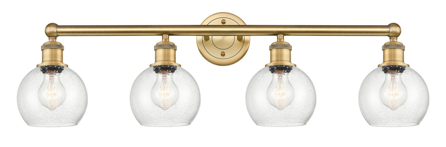 Innovations - 616-4W-BB-G124-6 - Four Light Bath Vanity - Edison - Brushed Brass