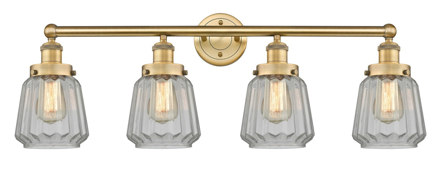 Innovations - 616-4W-BB-G142 - Four Light Bath Vanity - Edison - Brushed Brass