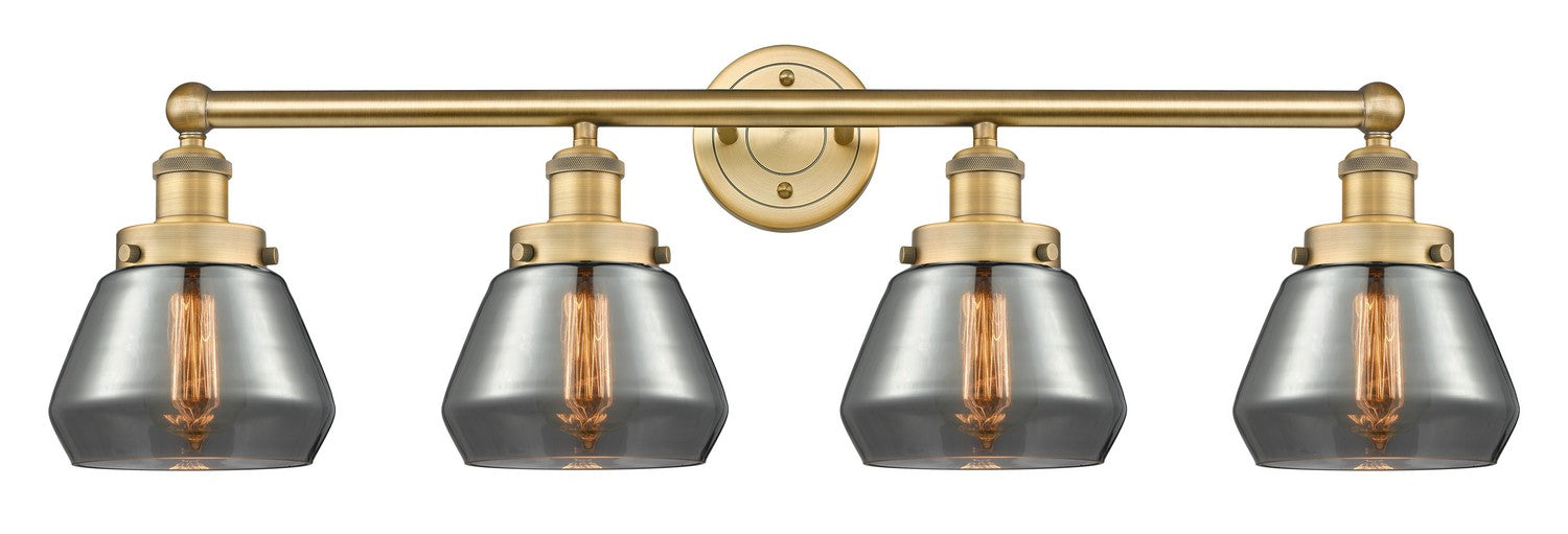 Innovations - 616-4W-BB-G173 - Four Light Bath Vanity - Edison - Brushed Brass