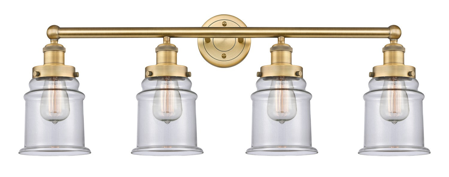 Innovations - 616-4W-BB-G182 - Four Light Bath Vanity - Edison - Brushed Brass