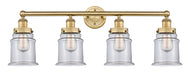 Innovations - 616-4W-BB-G182 - Four Light Bath Vanity - Edison - Brushed Brass