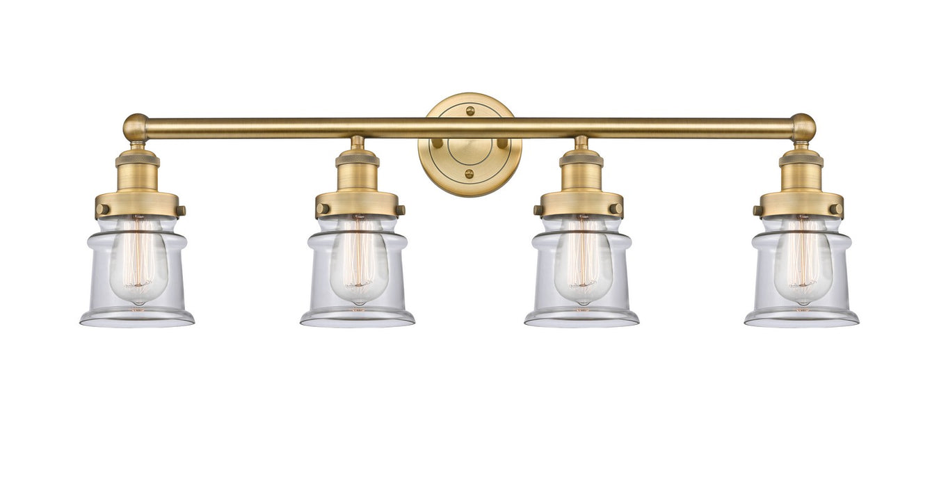 Innovations - 616-4W-BB-G182S - Four Light Bath Vanity - Edison - Brushed Brass