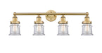 Innovations - 616-4W-BB-G182S - Four Light Bath Vanity - Edison - Brushed Brass