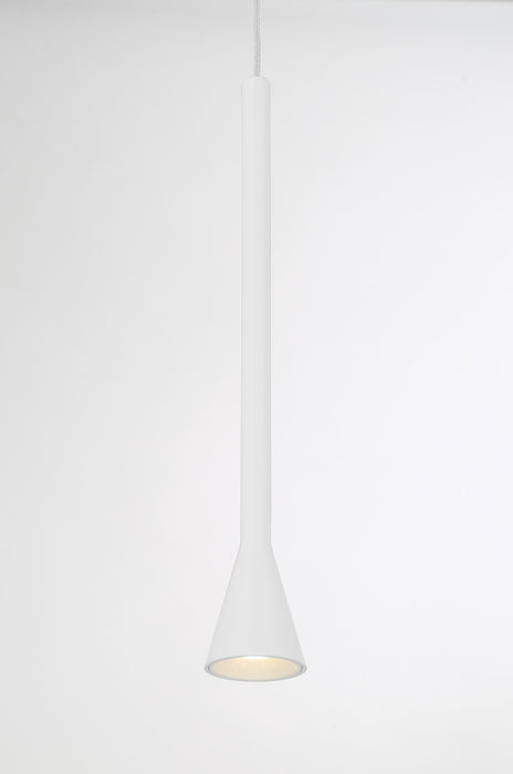 George Kovacs - P1456-44B-L - LED Mini Pendant - Piccolo - Matte White