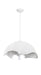 George Kovacs - P1915-736 - One Light Pendant - Eclos - Textured White W/Silver Leaf