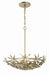 Minka-Lavery - 2146-735 - Four Light Pendant - Flower Child - Ambry Gold
