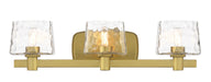Minka-Lavery - 2233-695 - Three Light Bath Vanity - Drysdale - Soft Brass