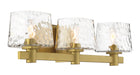 Minka-Lavery - 2233-695 - Three Light Bath Vanity - Drysdale - Soft Brass