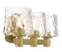 Minka-Lavery - 2233-695 - Three Light Bath Vanity - Drysdale - Soft Brass