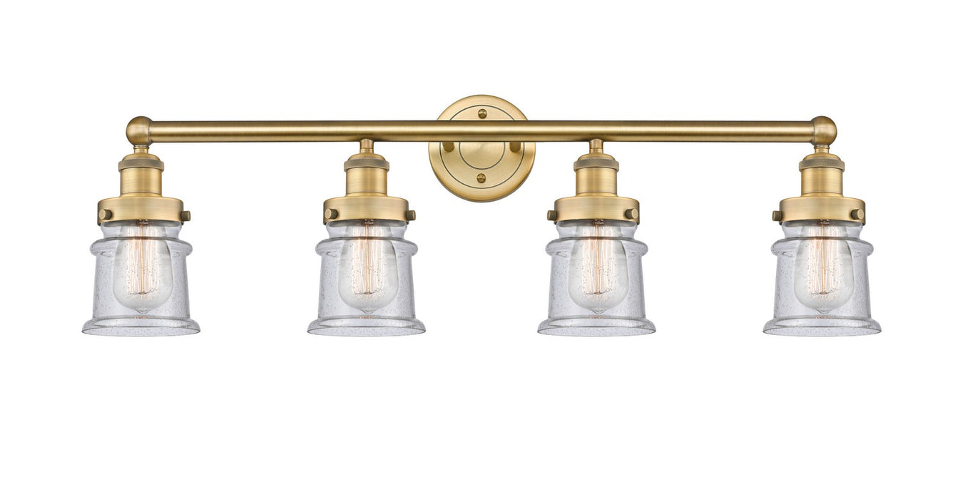 Innovations - 616-4W-BB-G184S - Four Light Bath Vanity - Edison - Brushed Brass