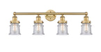 Innovations - 616-4W-BB-G184S - Four Light Bath Vanity - Edison - Brushed Brass