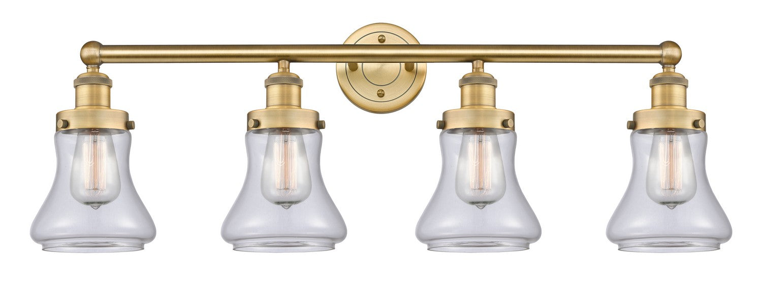 Innovations - 616-4W-BB-G192 - Four Light Bath Vanity - Edison - Brushed Brass