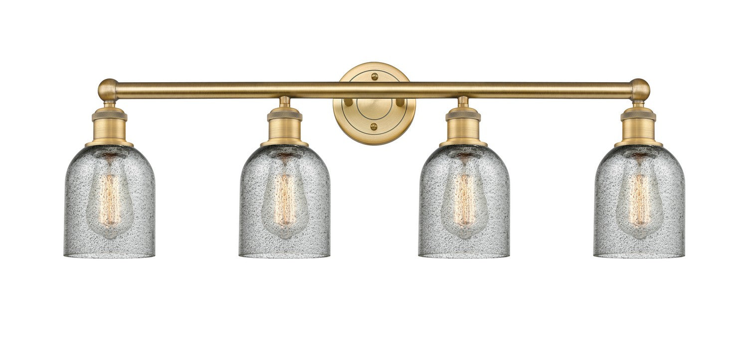 Innovations - 616-4W-BB-G257 - Four Light Bath Vanity - Edison - Brushed Brass