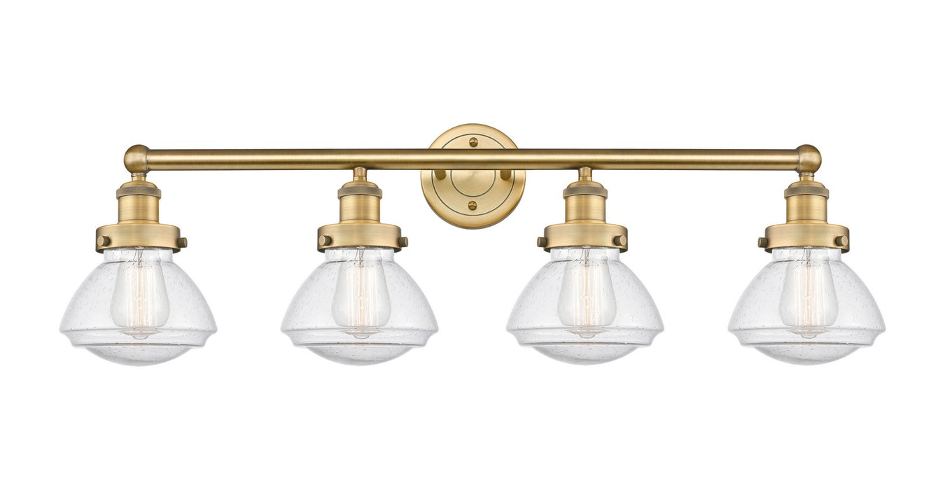 Innovations - 616-4W-BB-G324 - Four Light Bath Vanity - Edison - Brushed Brass