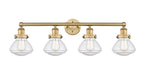 Innovations - 616-4W-BB-G324 - Four Light Bath Vanity - Edison - Brushed Brass