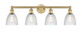 Innovations - 616-4W-BB-G382 - Four Light Bath Vanity - Edison - Brushed Brass