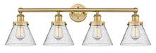 Innovations - 616-4W-BB-G44 - Four Light Bath Vanity - Edison - Brushed Brass