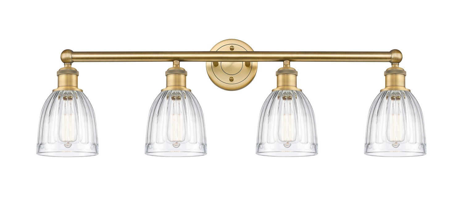 Innovations - 616-4W-BB-G442 - Four Light Bath Vanity - Edison - Brushed Brass