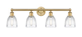 Innovations - 616-4W-BB-G442 - Four Light Bath Vanity - Edison - Brushed Brass