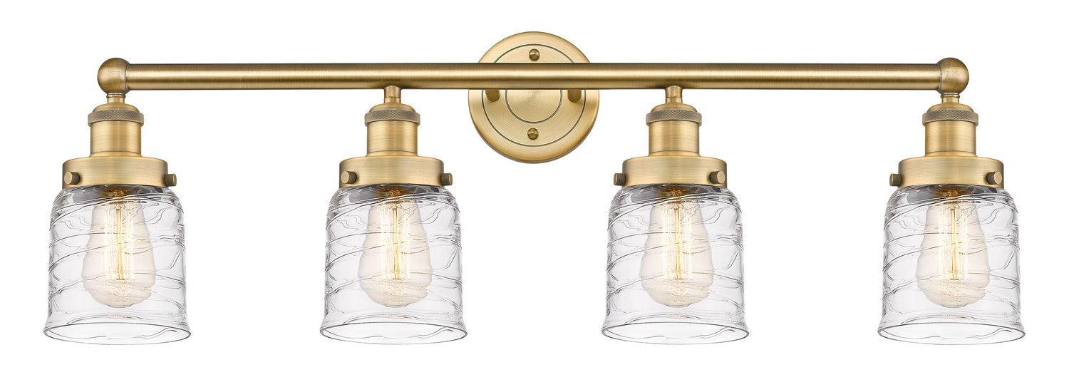 Innovations - 616-4W-BB-G513 - Four Light Bath Vanity - Edison - Brushed Brass