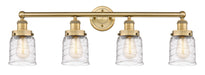 Innovations - 616-4W-BB-G513 - Four Light Bath Vanity - Edison - Brushed Brass