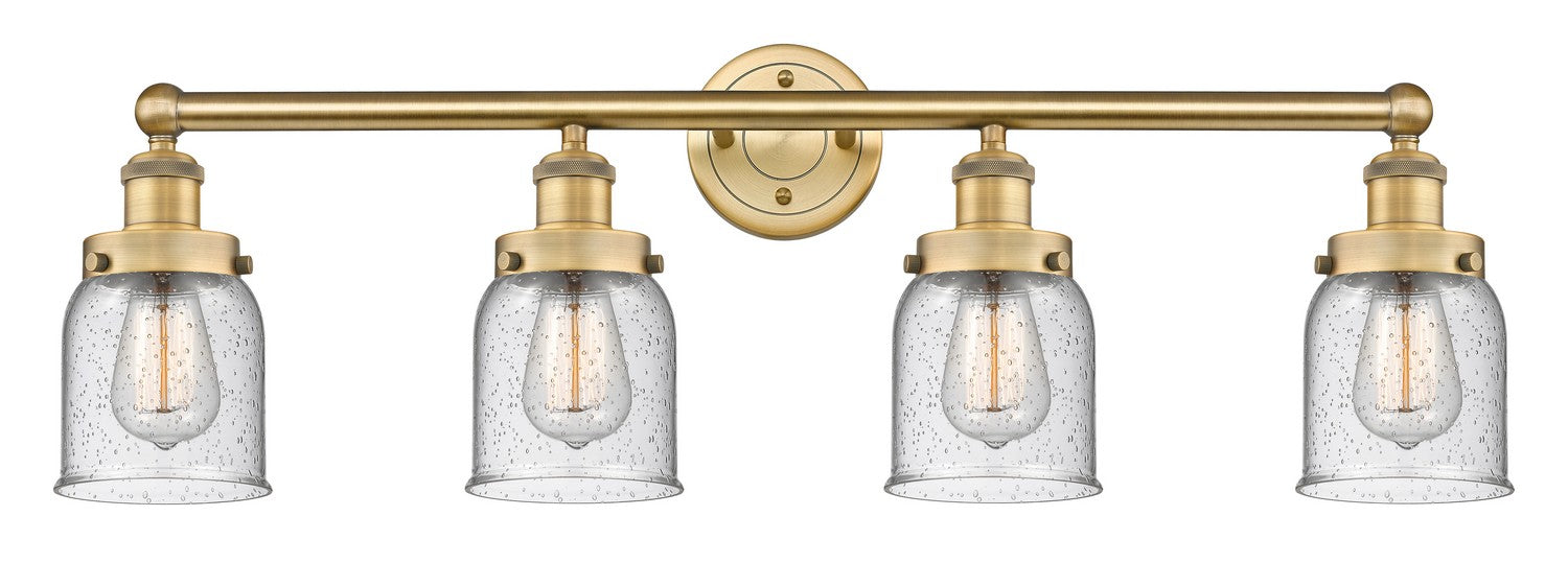 Innovations - 616-4W-BB-G54 - Four Light Bath Vanity - Edison - Brushed Brass