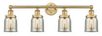 Innovations - 616-4W-BB-G58 - Four Light Bath Vanity - Edison - Brushed Brass