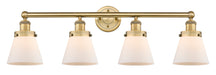 Innovations - 616-4W-BB-G61 - Four Light Bath Vanity - Edison - Brushed Brass