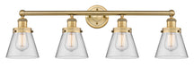 Innovations - 616-4W-BB-G62 - Four Light Bath Vanity - Edison - Brushed Brass