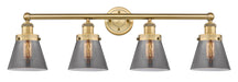 Innovations - 616-4W-BB-G63 - Four Light Bath Vanity - Edison - Brushed Brass