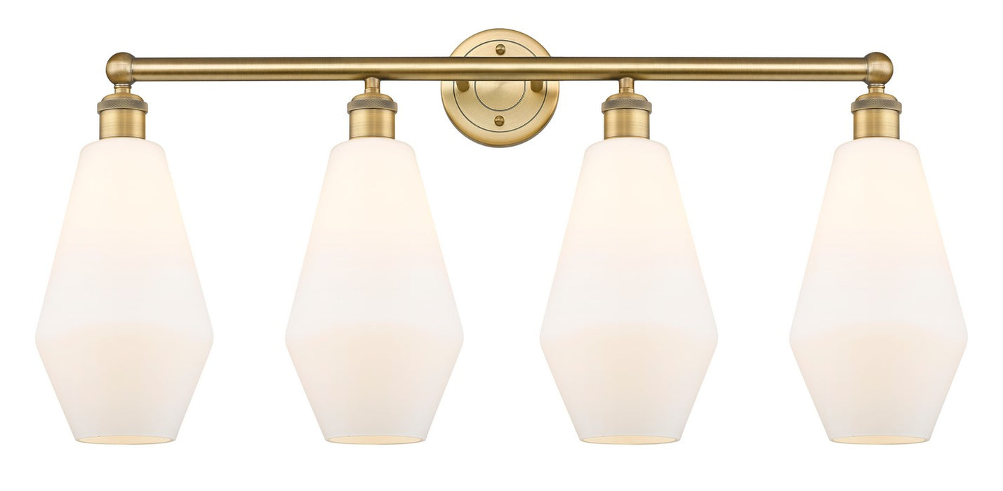 Innovations - 616-4W-BB-G651-7 - Four Light Bath Vanity - Downtown Urban - Brushed Brass