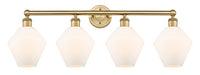 Innovations - 616-4W-BB-G651-8 - Four Light Bath Vanity - Downtown Urban - Brushed Brass