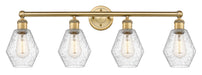 Innovations - 616-4W-BB-G654-6 - Four Light Bath Vanity - Edison - Brushed Brass