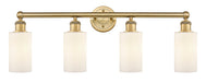 Innovations - 616-4W-BB-G801 - Four Light Bath Vanity - Edison - Brushed Brass