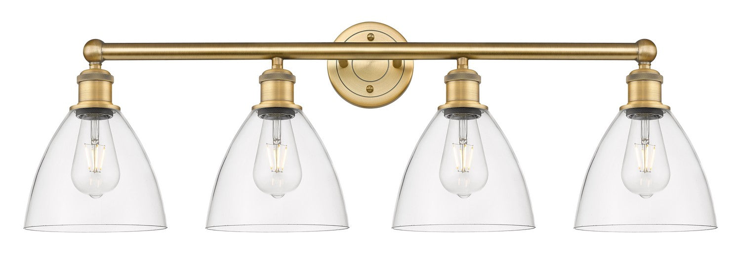 Innovations - 616-4W-BB-GBD-752 - Four Light Bath Vanity - Edison - Brushed Brass