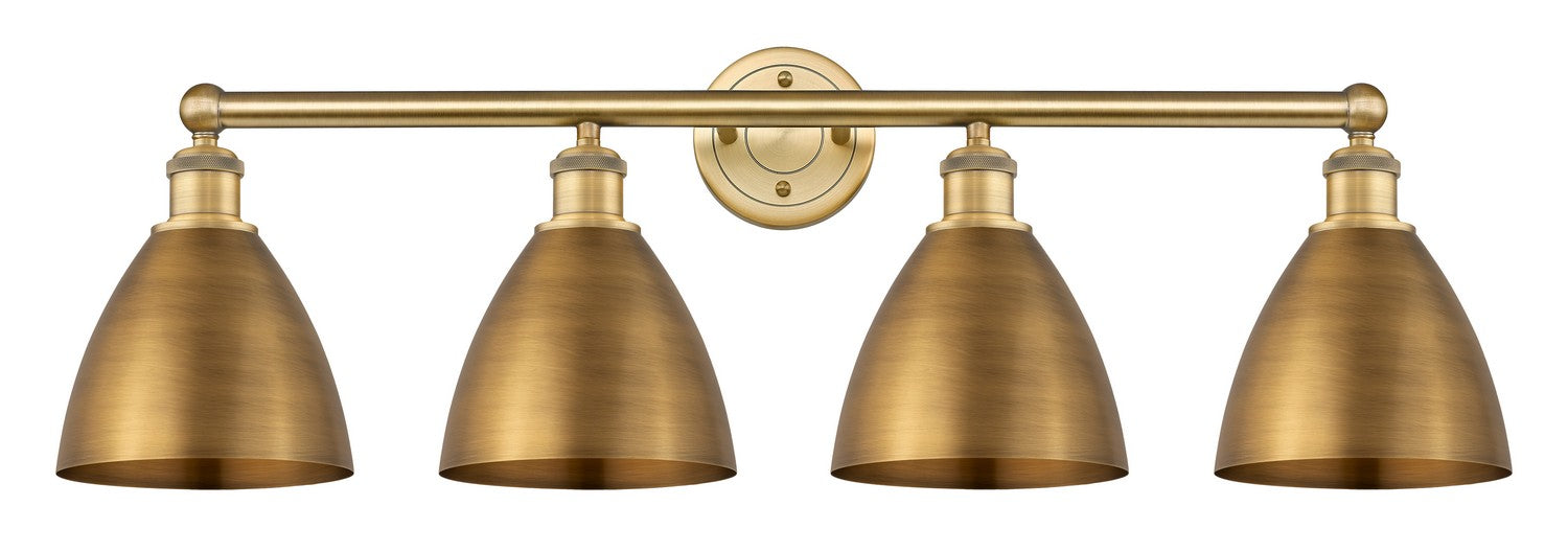 Innovations - 616-4W-BB-MBD-75-BB - Four Light Bath Vanity - Edison - Brushed Brass