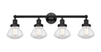 Innovations - 616-4W-BK-G322 - Four Light Bath Vanity - Edison - Matte Black