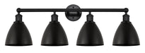 Innovations - 616-4W-BK-MBD-75-BK - Four Light Bath Vanity - Edison - Matte Black