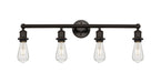 Innovations - 616-4W-OB - Four Light Bath Vanity - Downtown Urban - Oil Rubbed Bronze