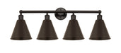 Innovations - 616-4W-OB-MBC-8-OB - Four Light Bath Vanity - Downtown Urban - Oil Rubbed Bronze